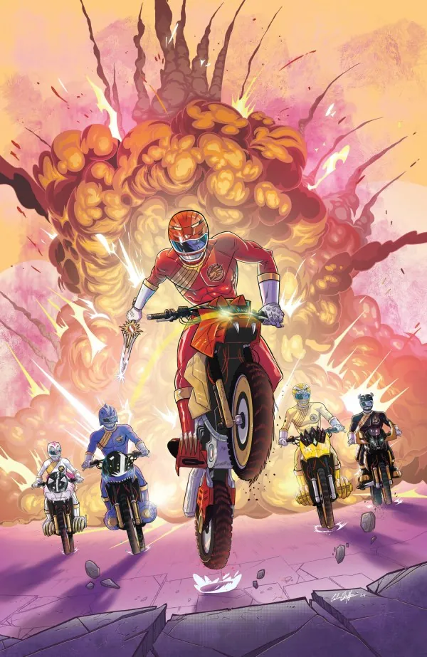 Cover of Power Rangers: Prime #8