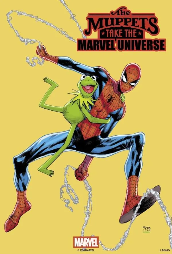 Cover of The Muppets Take the Marvel Universe #1