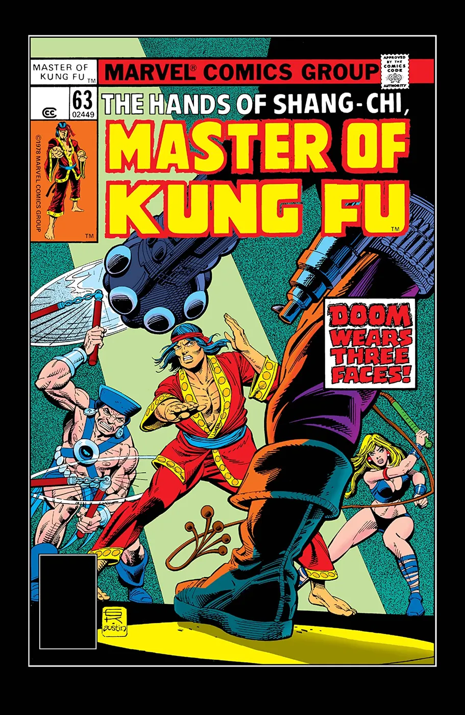Cover of Master of Kung Fu #63