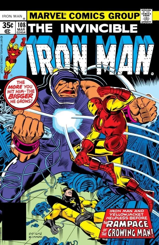 Cover of Iron Man #108