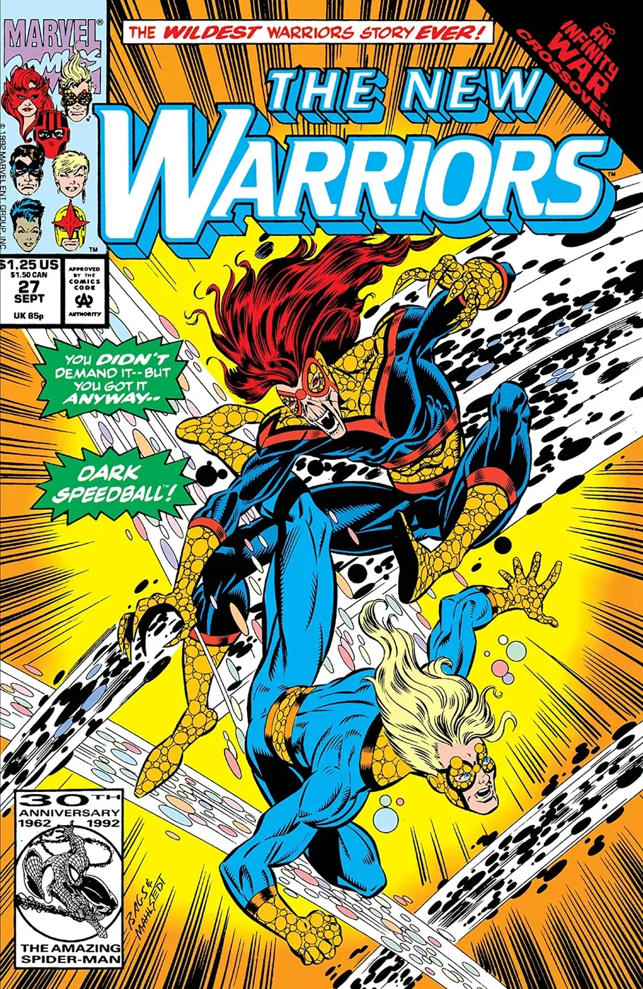 Cover of The New Warriors #27