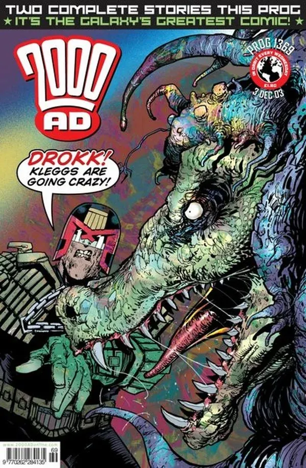 Cover of 2000 AD #1369