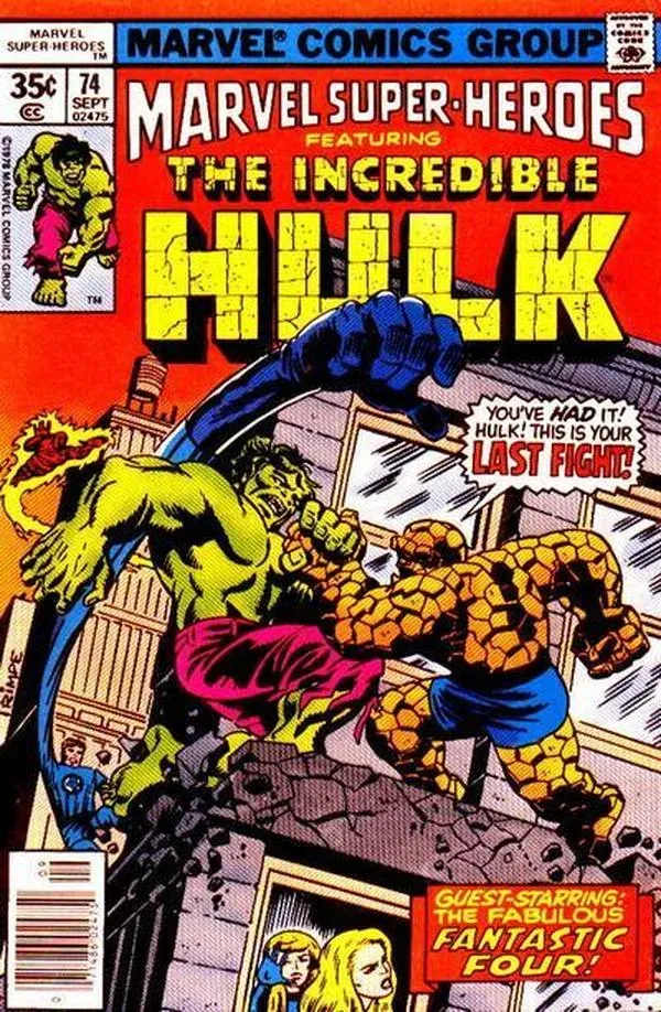 Cover of Marvel Super-Heroes #74