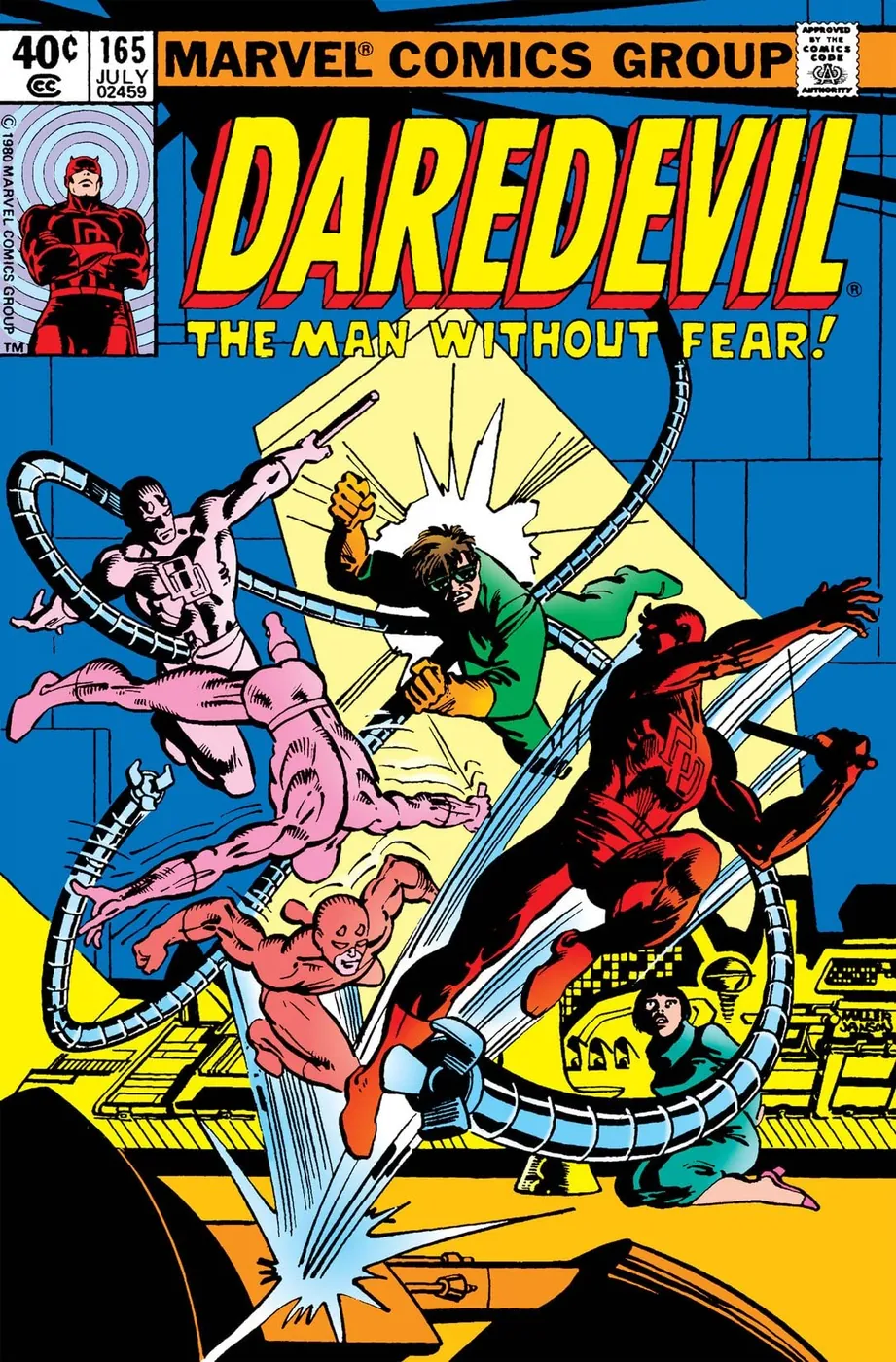 Cover of Daredevil #165
