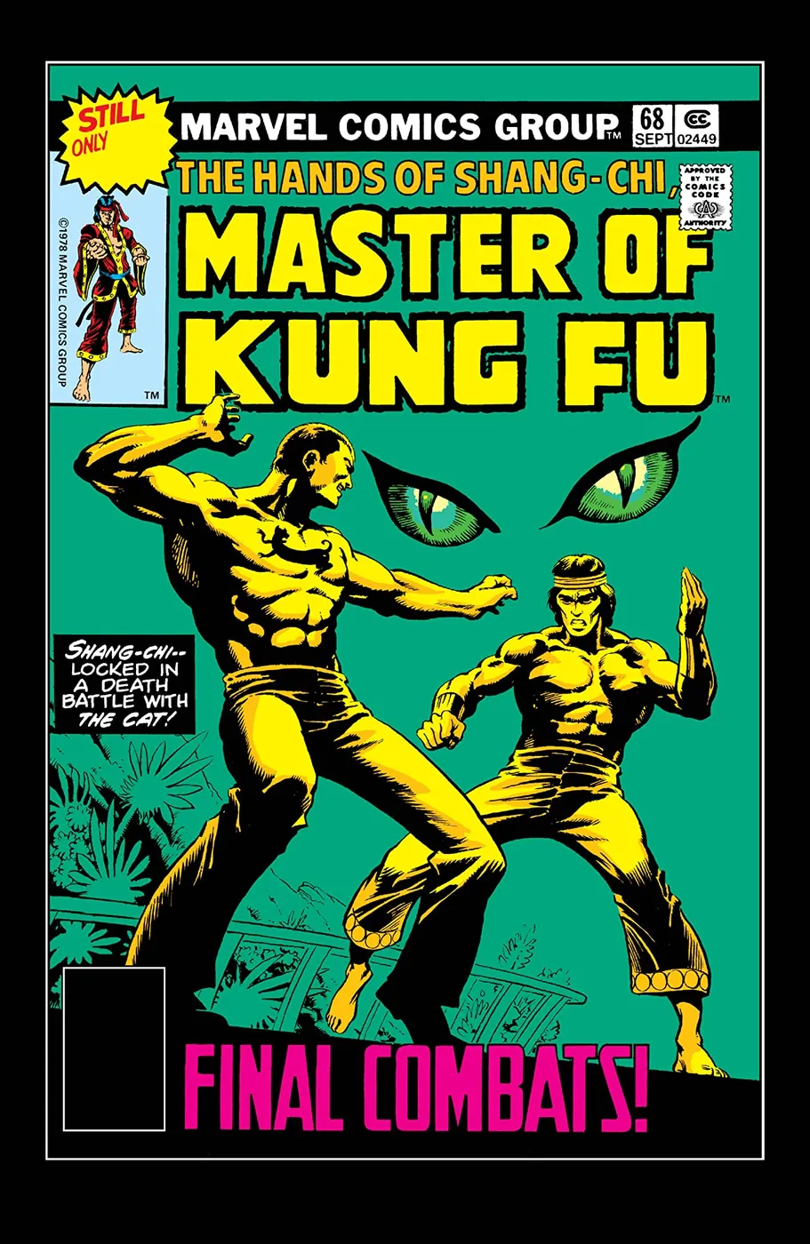 Cover of Master of Kung Fu #68