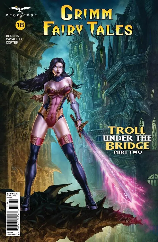 Cover of Grimm Fairy Tales #18