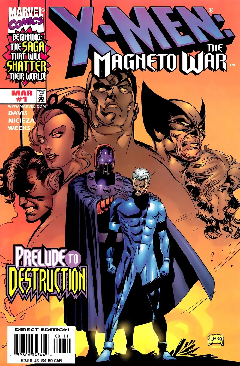 Cover of X-Men: Magneto War #1