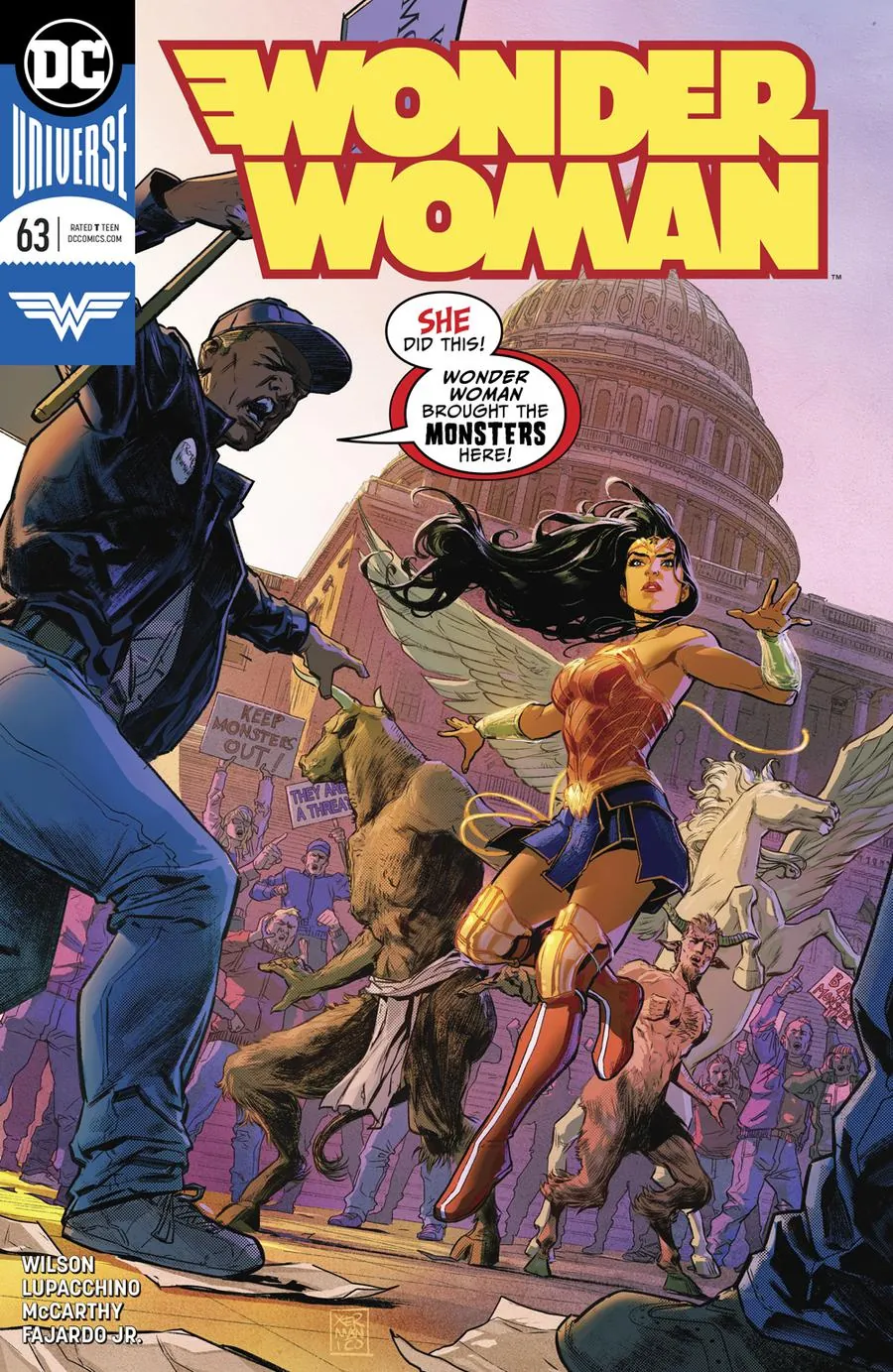 Cover of Wonder Woman #63