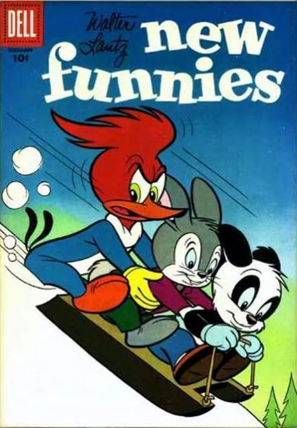 Cover of Walter Lantz New Funnies #238