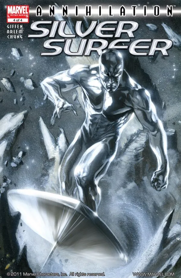 Cover of Annihilation: Silver Surfer #4