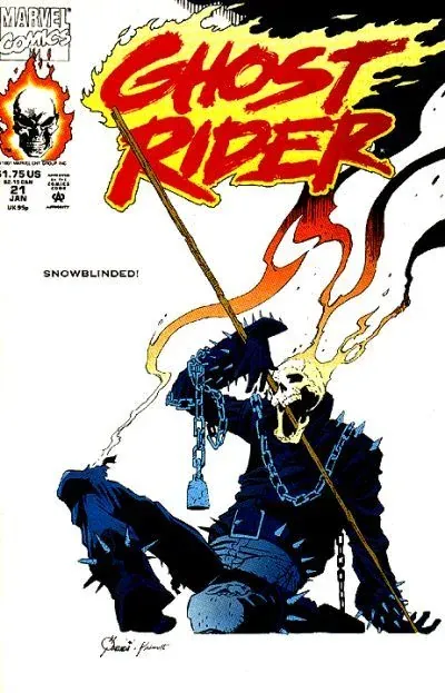 Cover of Ghost Rider #21