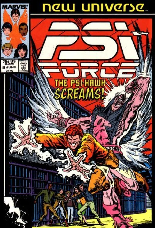 Cover of Psi-Force #8
