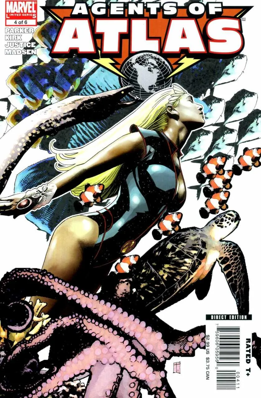 Cover of Agents of Atlas #4