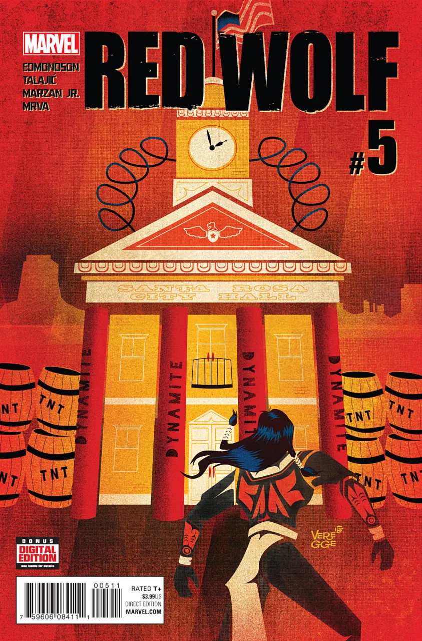 Cover of Red Wolf #5