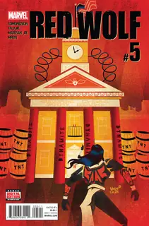 Cover of Red Wolf #5