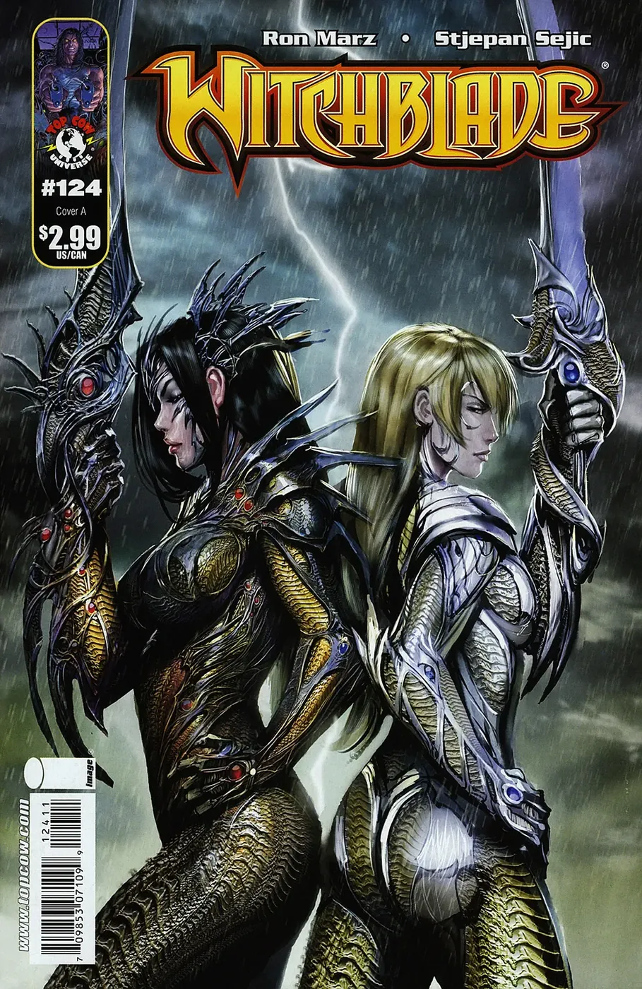 Cover of Witchblade #124