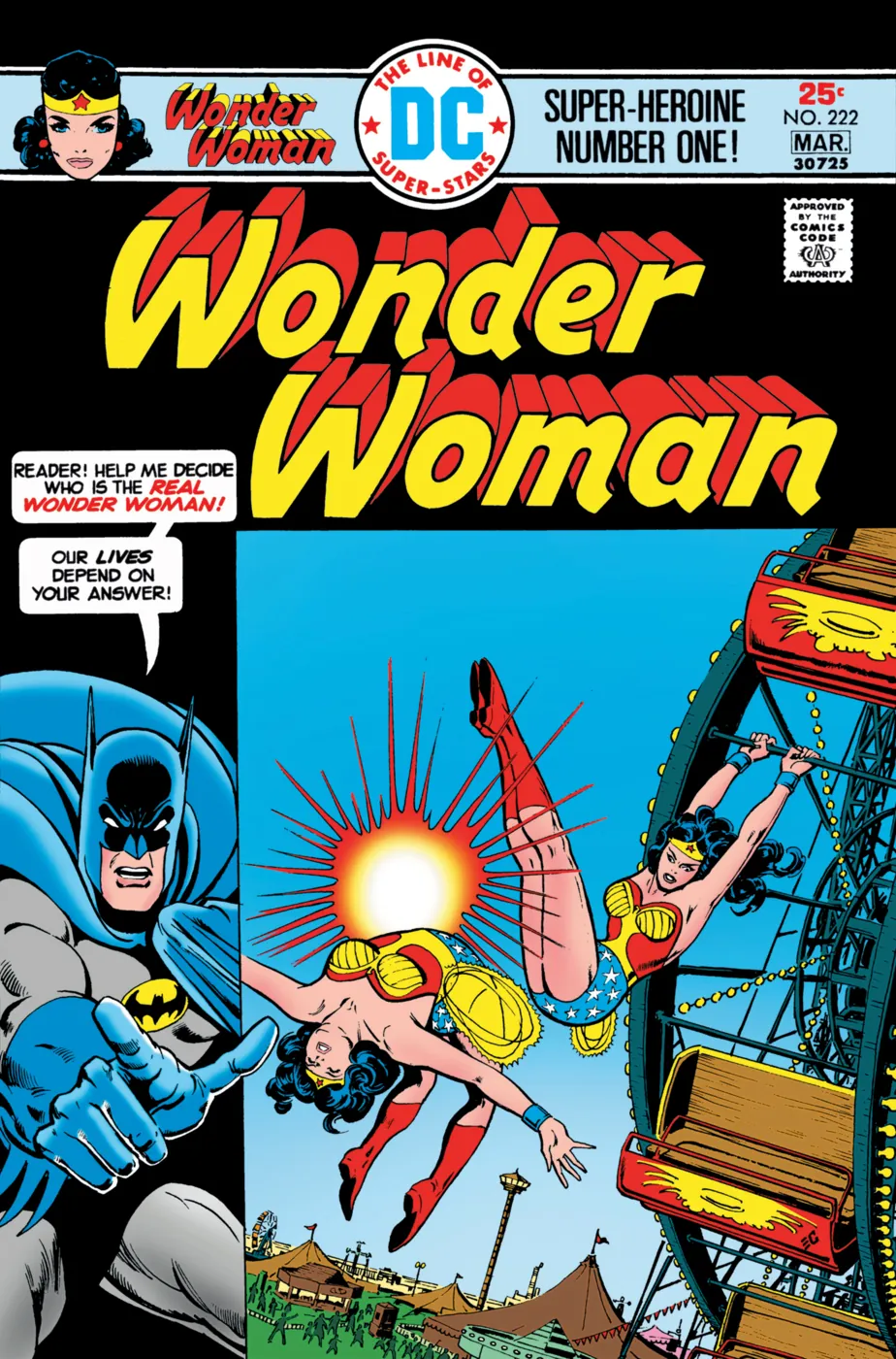 Cover of Wonder Woman #222