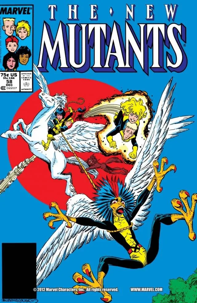 Cover of The New Mutants #58