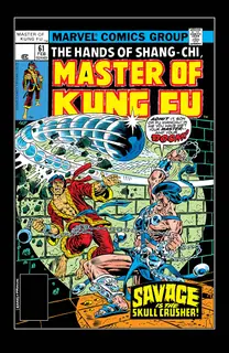 Cover of Master of Kung Fu #61