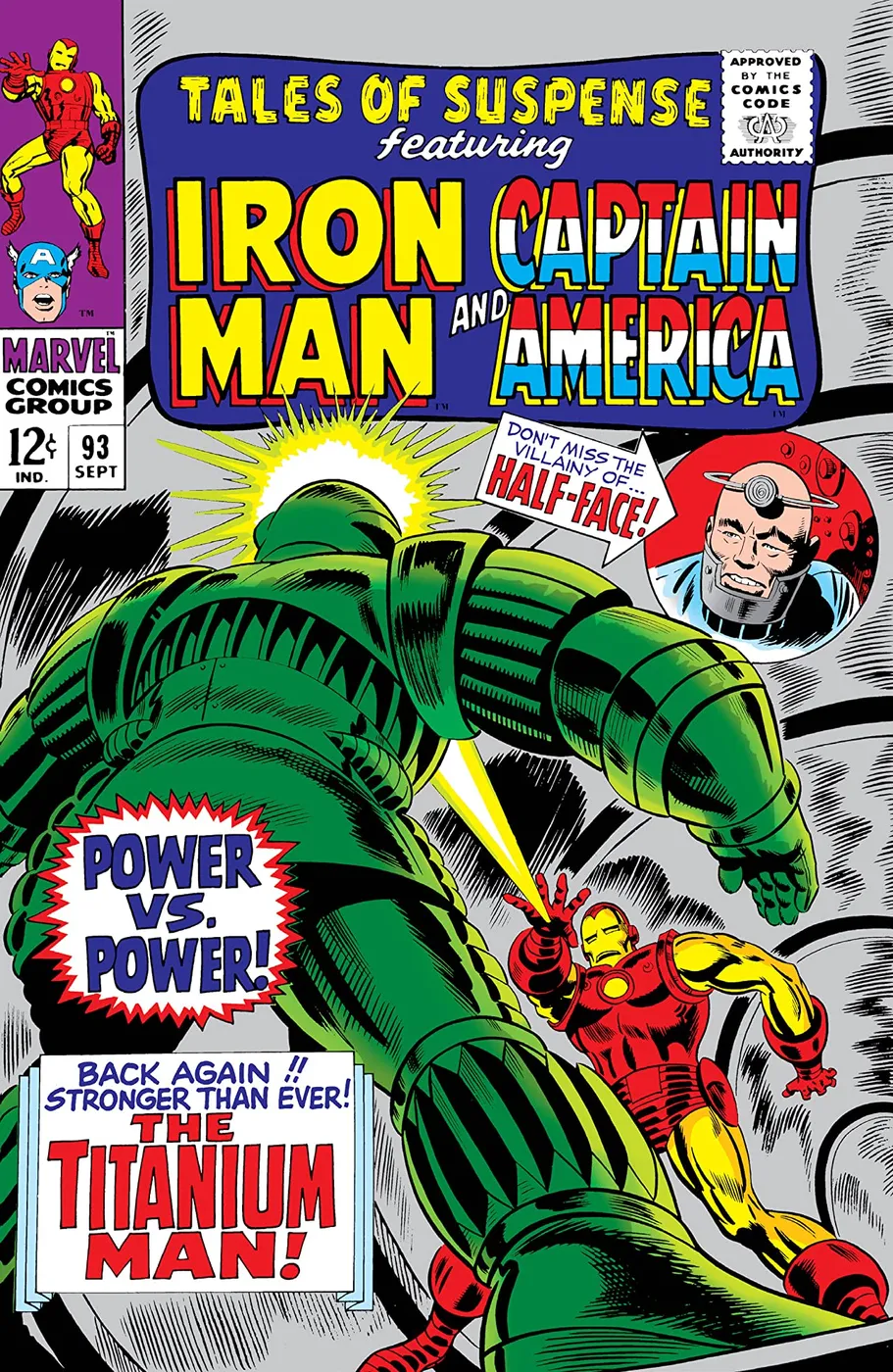 Cover of Tales of Suspense #93