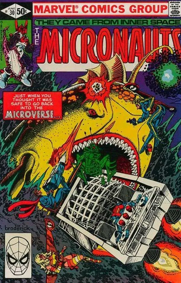 Cover of Micronauts #30
