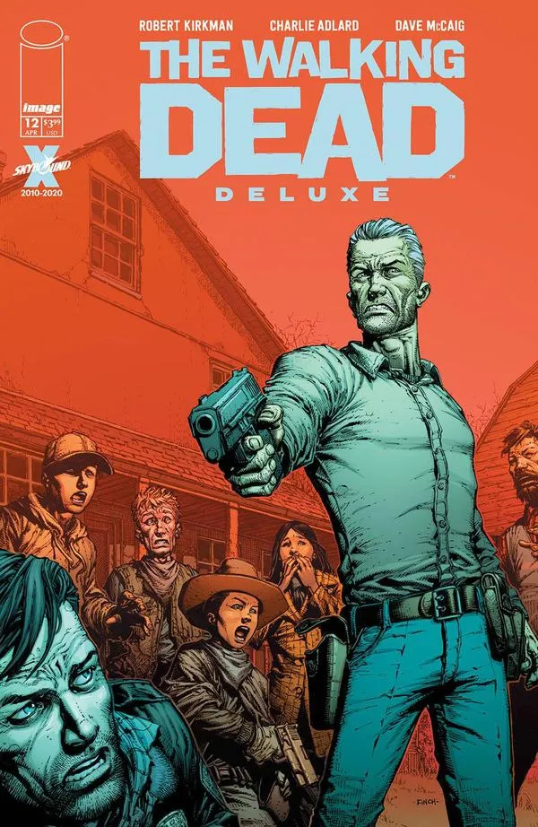 Cover of The Walking Dead Deluxe #12