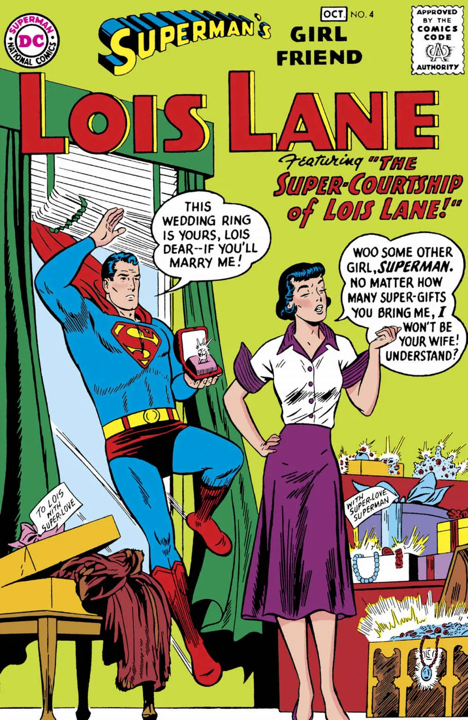 Cover of Superman's Girl Friend, Lois Lane #4