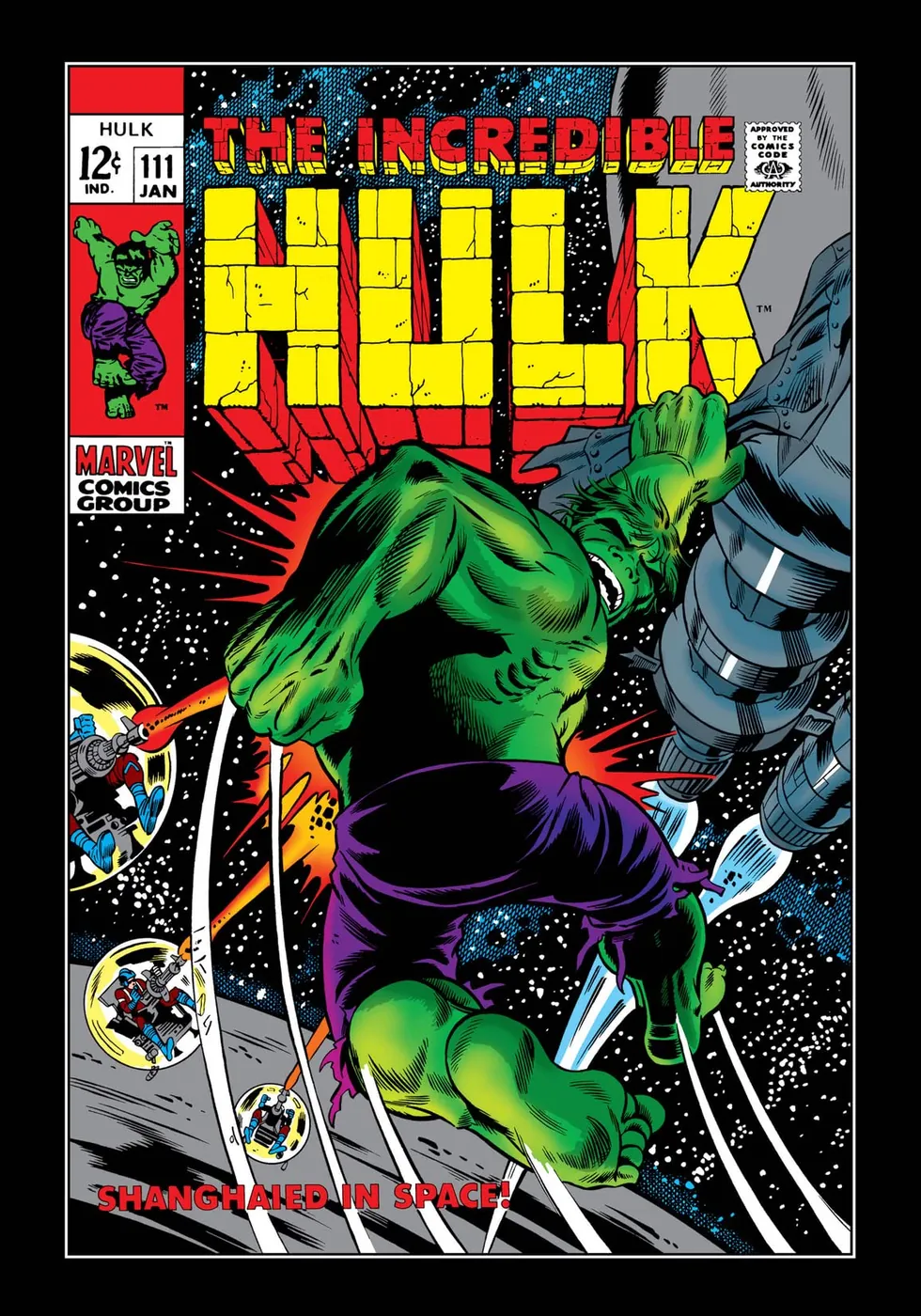 Cover of The Incredible Hulk #111