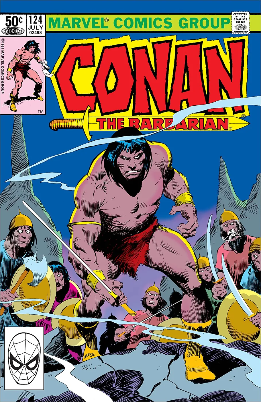 Cover of Conan the Barbarian #124
