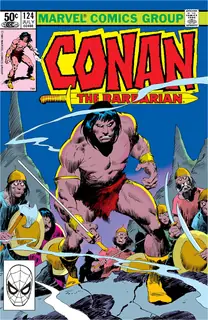 Cover of Conan the Barbarian #124