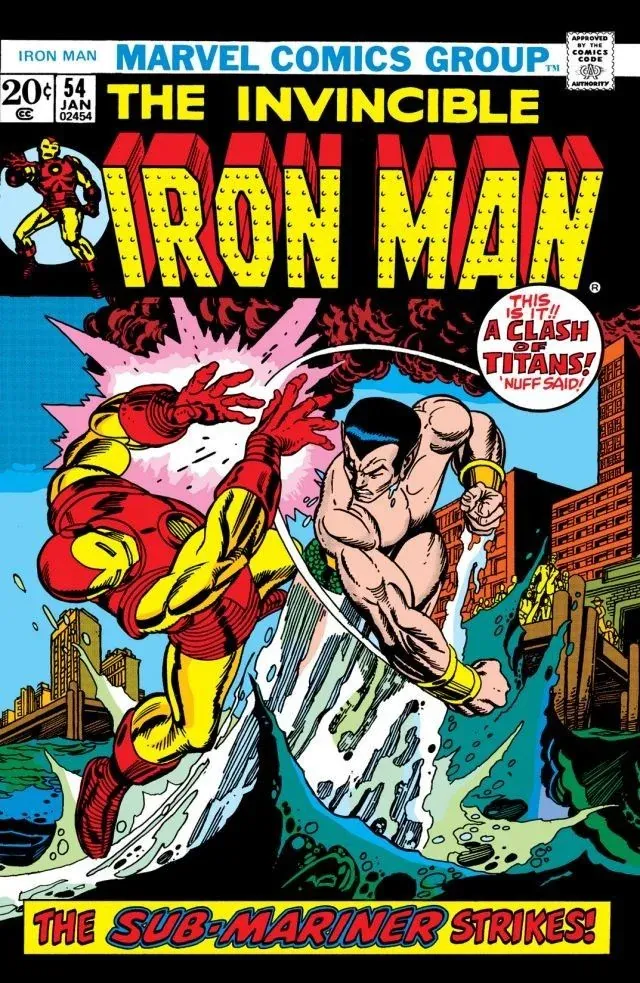 Cover of Iron Man #54