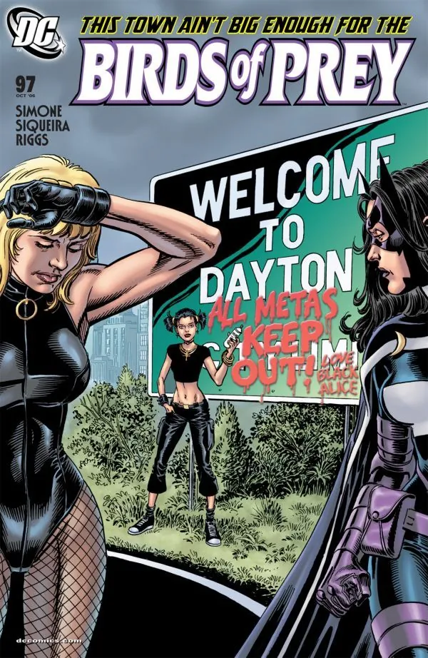 Cover of Birds of Prey #97