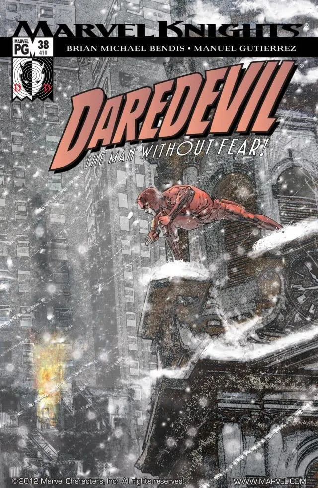 Cover of Daredevil #38 (418)