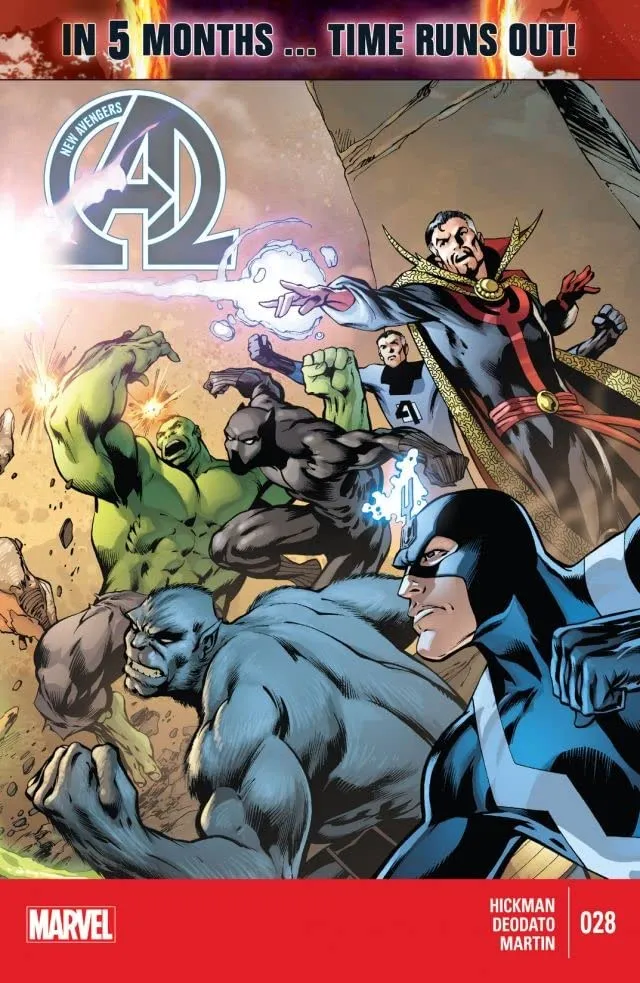 Cover of New Avengers #28