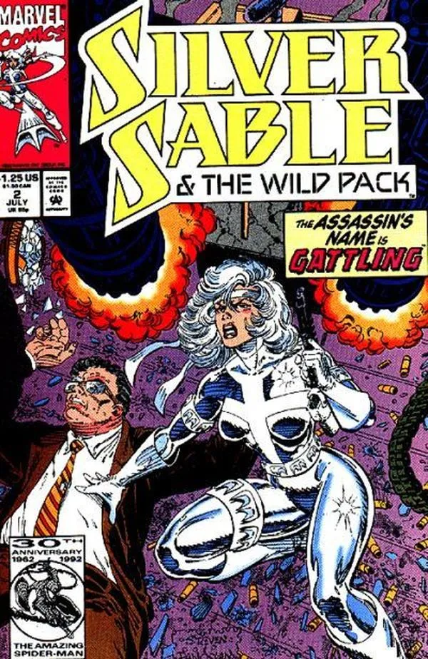 Cover of Silver Sable and the Wild Pack #2