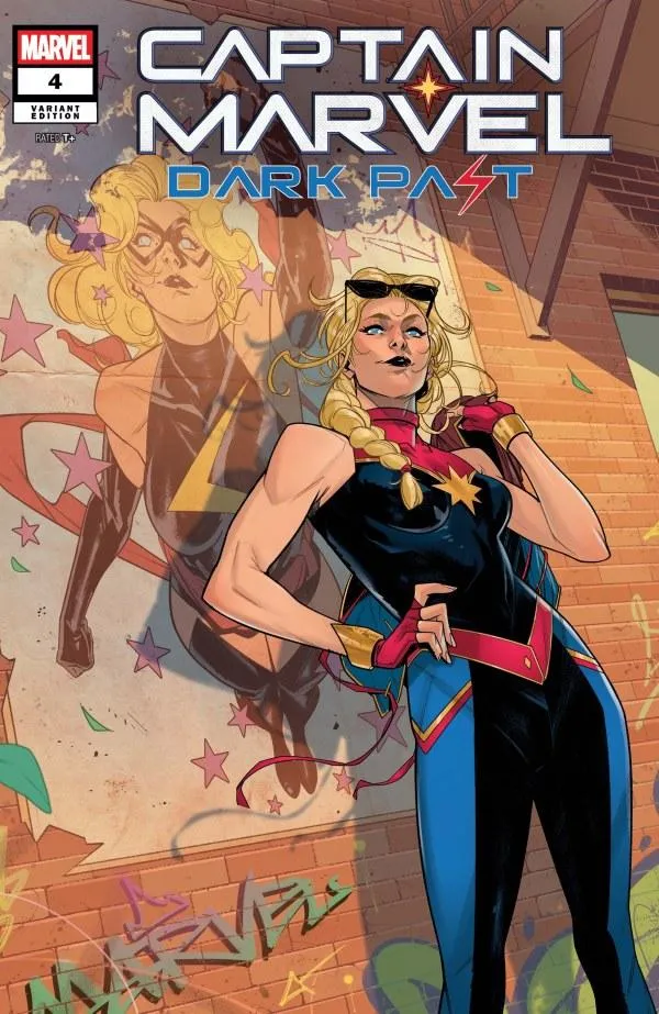 Cover of Captain Marvel: Dark Past #4