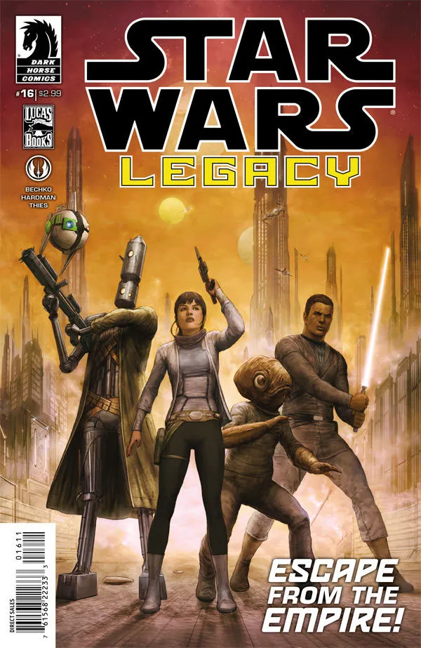 Cover of Star Wars: Legacy #16