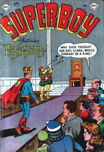 Cover of Superboy #32