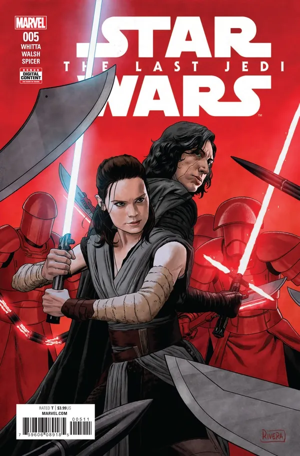 Cover of Star Wars: The Last Jedi Adaptation #5