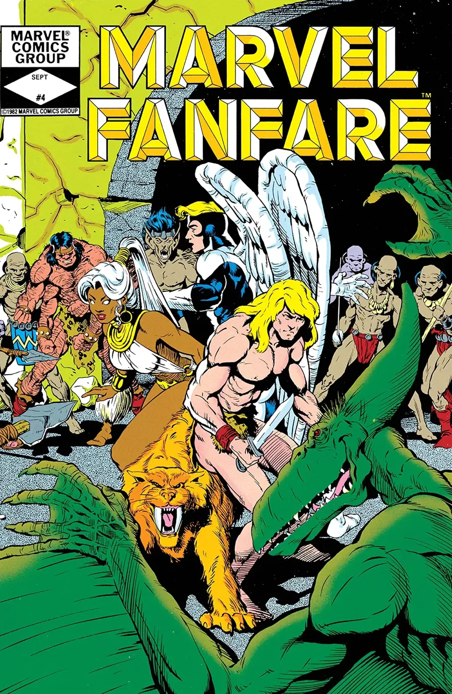 Cover of Marvel Fanfare #4