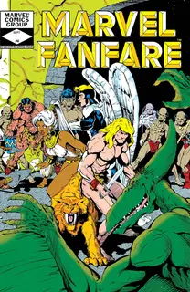 Cover of Marvel Fanfare #4