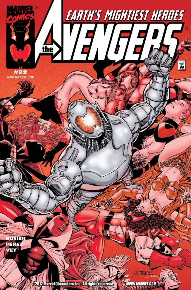 Cover of Avengers #22