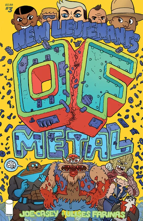 Cover of New Lieutenants of Metal #3