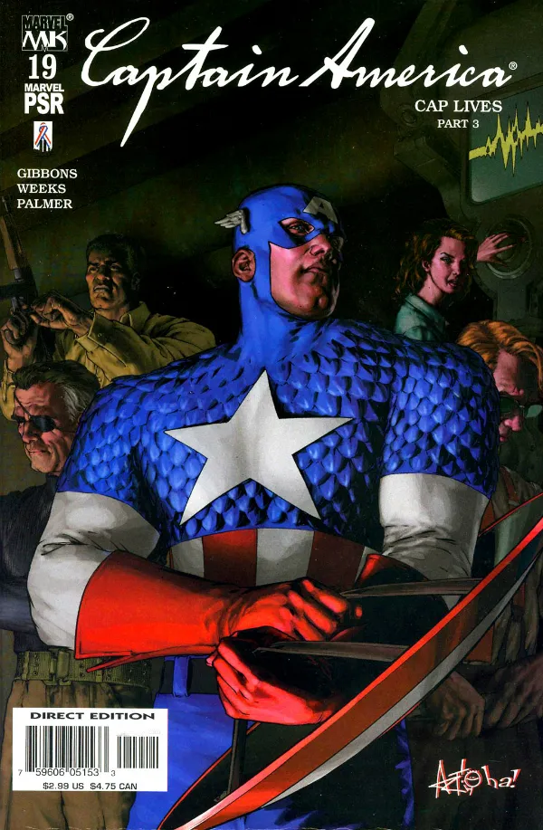 Cover of Captain America #19