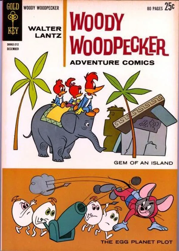Cover of Walter Lantz Woody Woodpecker #74