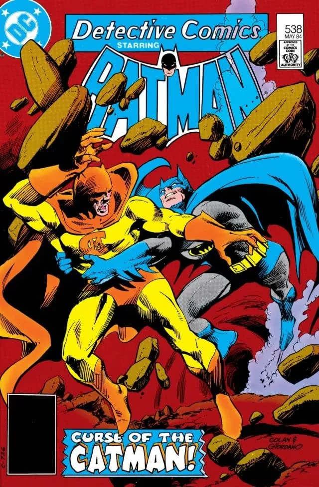 Cover of Detective Comics #538