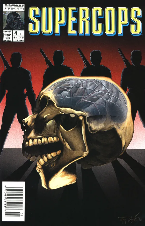 Cover of Supercops #4
