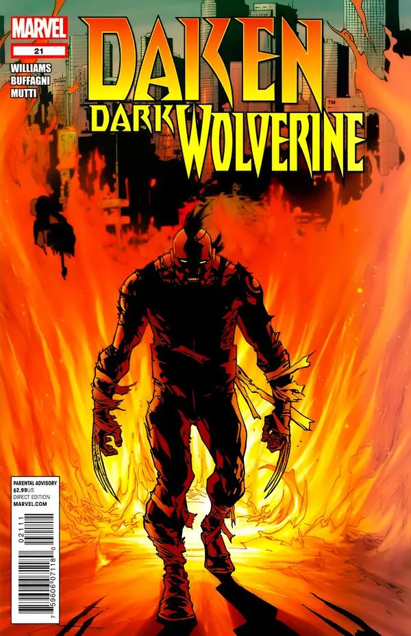 Cover of Daken: Dark Wolverine #21