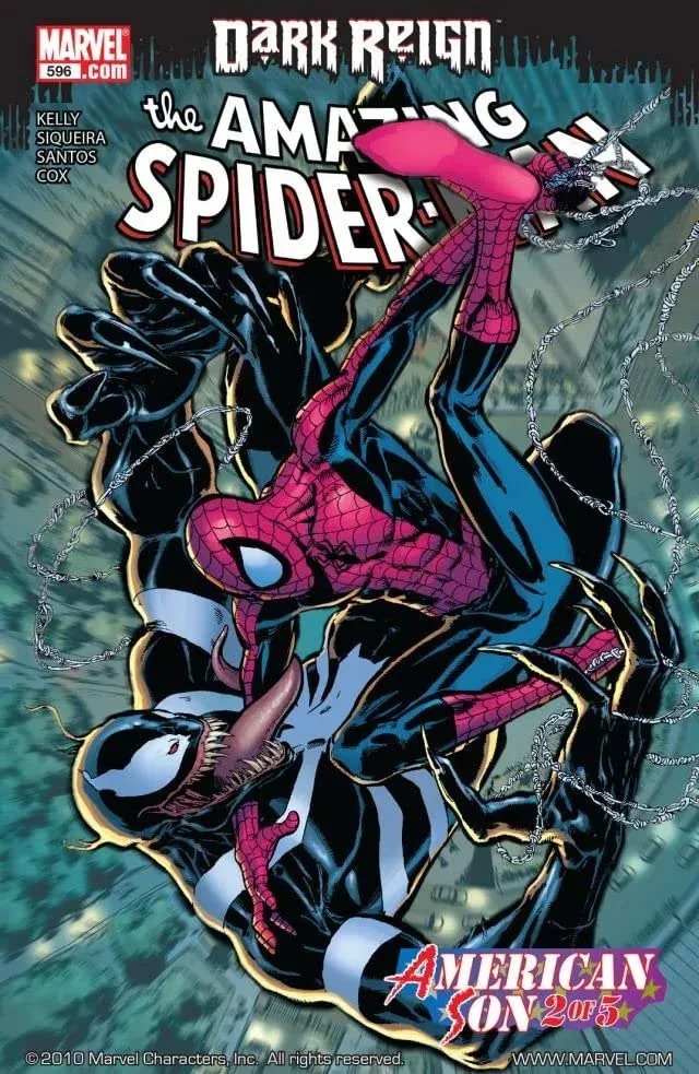 Cover of The Amazing Spider-Man #596