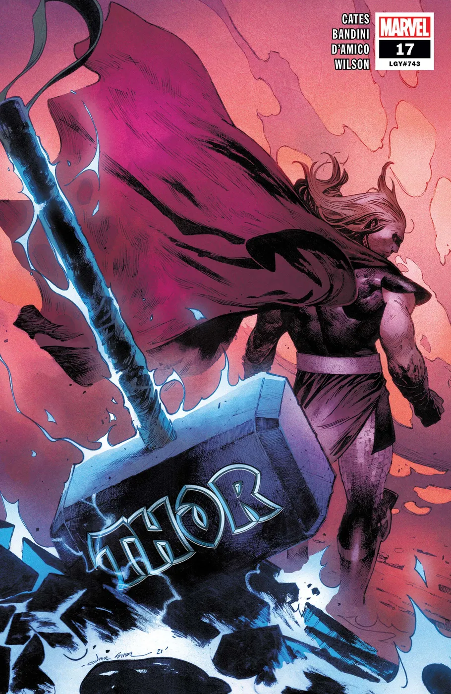 Cover of Thor #17 (743)